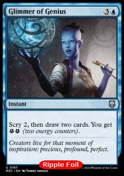 Glimmer of Genius⁣ - Commander: Modern Horizons 3: Extras⁣ (Uncommon)⁣ [187]