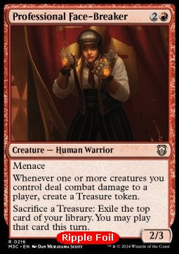 Professional Face-Breaker⁣ - Commander: Modern Horizons 3: Extras⁣ (Rare)⁣ [216]