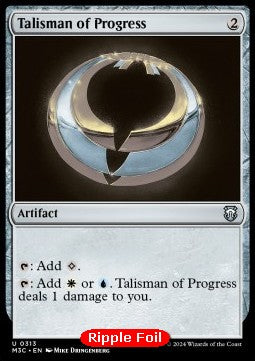 Talisman of Progress⁣ - Commander: Modern Horizons 3: Extras⁣ (Uncommon)⁣ [313]