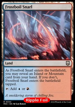 Frostboil Snarl⁣ - Commander: Modern Horizons 3: Extras⁣ (Rare)⁣ [344]