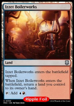 Izzet Boilerworks⁣ - Commander: Modern Horizons 3: Extras⁣ (Uncommon)⁣ [350]