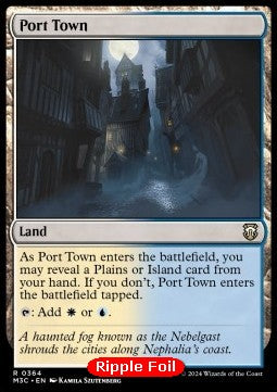 Port Town⁣ - Commander: Modern Horizons 3: Extras⁣ (Rare)⁣ [364]