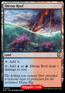 Shivan Reef⁣ - Commander: Modern Horizons 3: Extras⁣ (Rare)⁣ [375]