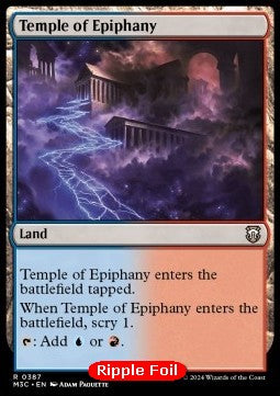 Temple of Epiphany⁣ - Commander: Modern Horizons 3: Extras⁣ (Rare)⁣ [387]