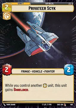 Privateer Scyk⁣ - Shadows of the Galaxy: Extras⁣ (Common)⁣ [480]