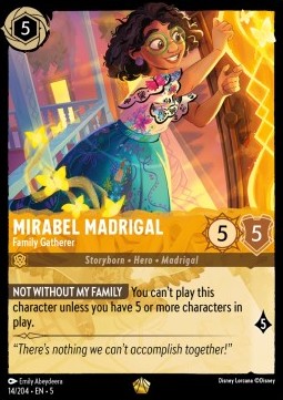 Mirabel Madrigal - Family Gatherer⁣ - Shimmering Skies⁣ (Legendary)⁣ [14]