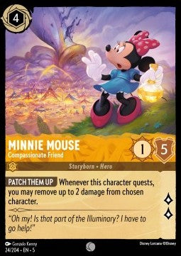 Minnie Mouse - Compassionate Friend⁣ - Shimmering Skies⁣ (Common)⁣ [24]