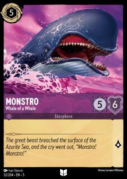 Monstro - Whale of a Whale⁣ - Shimmering Skies⁣ (Uncommon)⁣ [52]