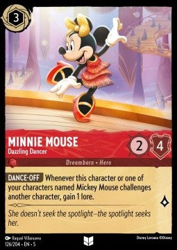 Minnie Mouse - Dazzling Dancer⁣ - Shimmering Skies⁣ (Uncommon)⁣ [126]