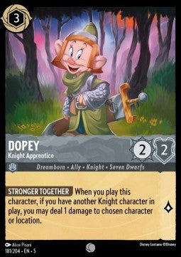 Dopey - Knight Apprentice⁣ - Shimmering Skies⁣ (Common)⁣ [181]