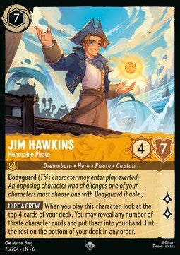 Jim Hawkins - Honorable Pirate⁣ - Azurite Sea⁣ (Super Rare)⁣ [25]