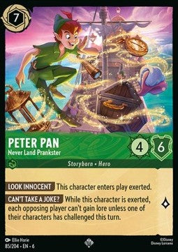 Peter Pan - Never Land Prankster⁣ - Azurite Sea⁣ (Super Rare)⁣ [85]