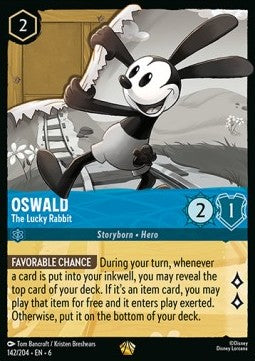 Oswald - The Lucky Rabbit⁣ - Azurite Sea⁣ (Legendary)⁣ [142]