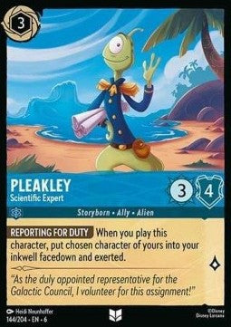 Pleakley - Scientific Expert⁣ - Azurite Sea⁣ (Uncommon)⁣ [144]