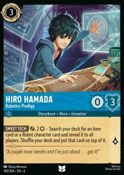 Hiro Hamada - Robotics Prodigy⁣ - Azurite Sea⁣ (Uncommon)⁣ [145]