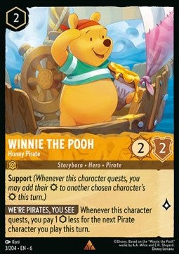 Winnie the Pooh - Hunny Pirate⁣ - Azurite Sea⁣ (Rare)⁣ [3]