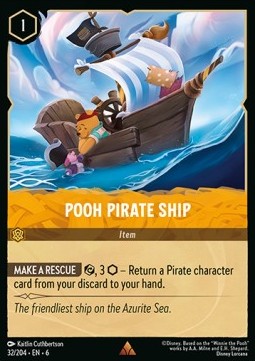 Pooh Pirate Ship⁣ - Azurite Sea⁣ (Rare)⁣ [32]