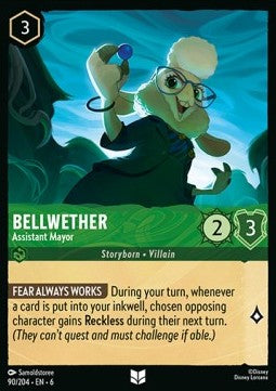 Bellwether - Assistant Mayor⁣ - Azurite Sea⁣ (Uncommon)⁣ [90]