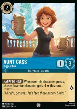 Aunt Cass - Biggest Fan⁣ - Azurite Sea⁣ (Common)⁣ [138]