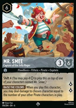 Mr. Smee - Captain of the Jolly Roger⁣ - Azurite Sea⁣ (Super Rare)⁣ [176]